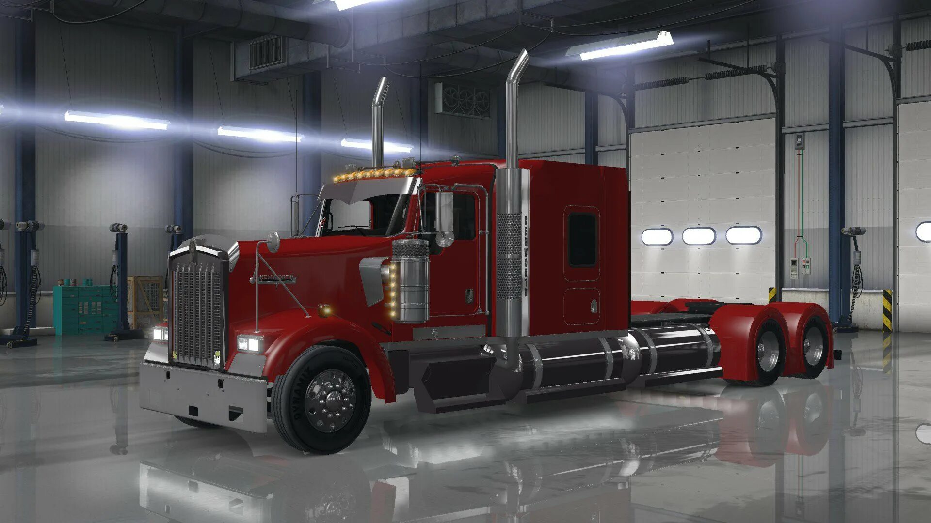 Kenworth w900. Kenworth w900 интерьер. Kenworth w900 1.39 ATS. New ray Kenworth w900. Атс 6