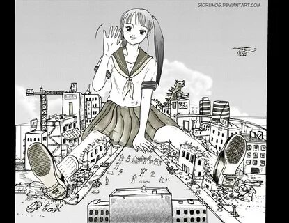 Giantess manga
