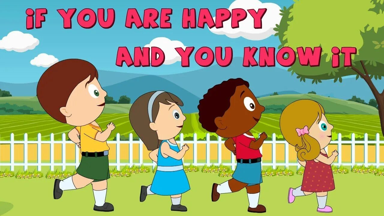 She was the happy friend. If you are Happy and you know it. Audio CD. Happy Rhymes 1. Are you Happy. If you're Happy and you know it Clap your hands.