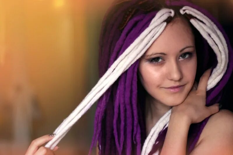 украшения для дредов. расточки цветные. валяные дреды. войлочные дреды. де дреды из войлока.