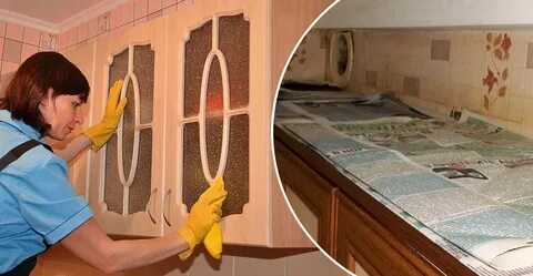 Легко и быстро избавилась на всех поверхностях кухни от липкого жирного налета