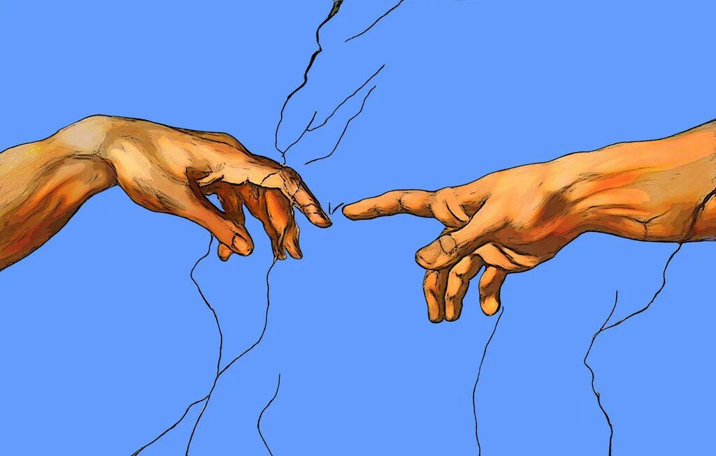 Микеланджело Сотворение Адама. Микеланджело Сотворение Адама вектор. Рука Адама и Бога Микеланджело. Рождение Адама Микеланджело руки.
