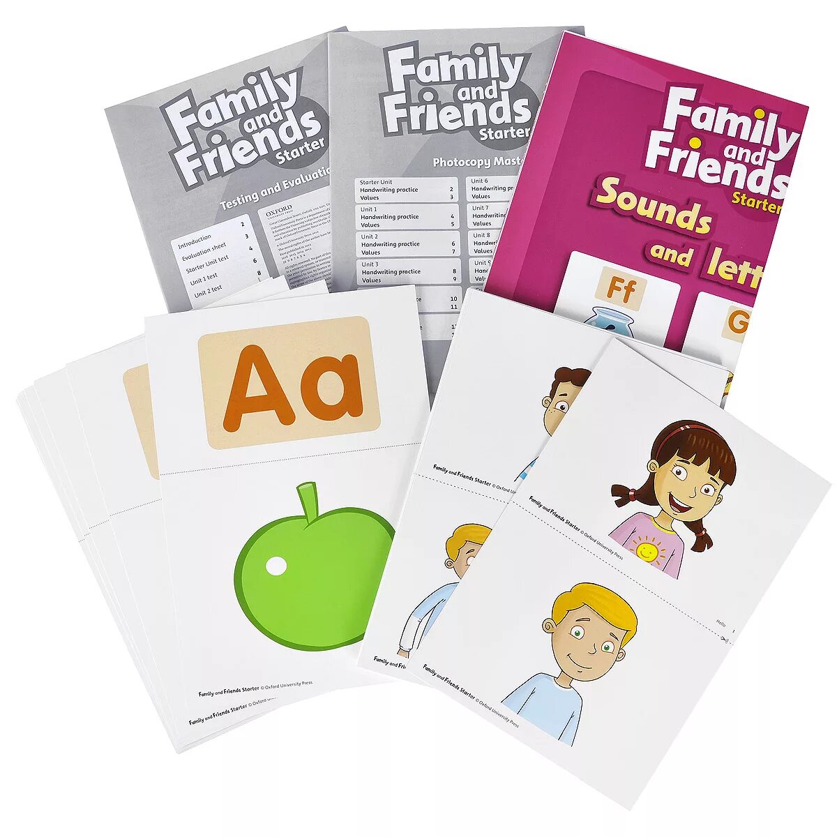 Family and friends students. Family and friends: Starter. Фэмили френдс стартер. УМК Family and friends. Family and friends Starter карточки.