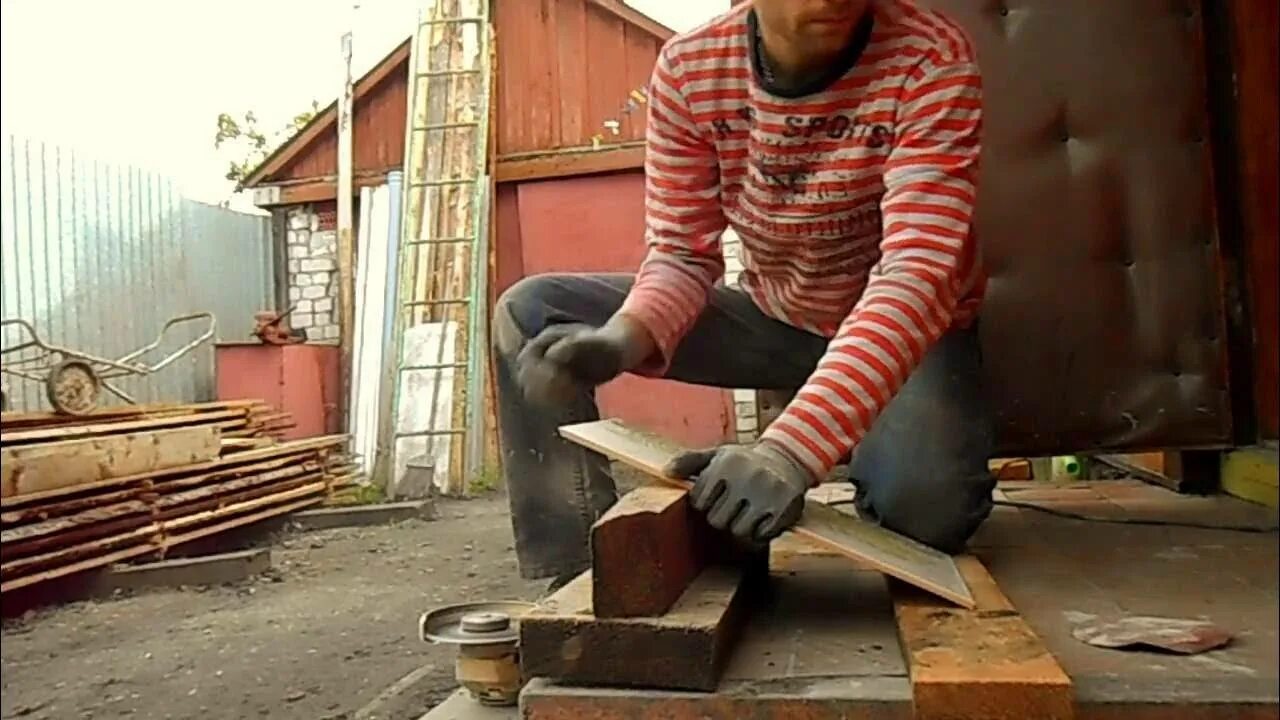 Как сделать плитку под 45