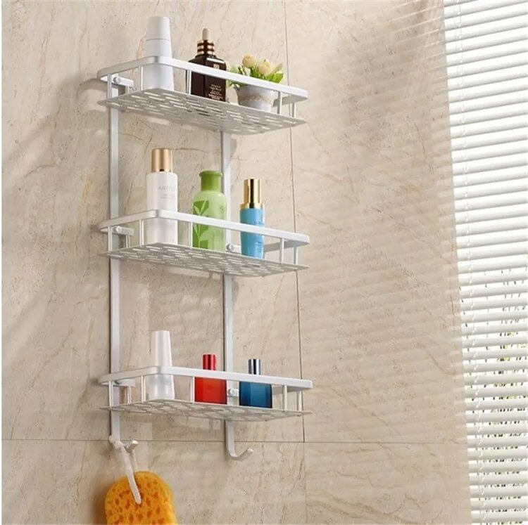 Полка для шампуней в ванной. Полка для ванной Bath Rack. Полка "Wall Shelf-s (bas WL-001)" белая. Подвесные полки в ванную. Полка подвесная для ванной.