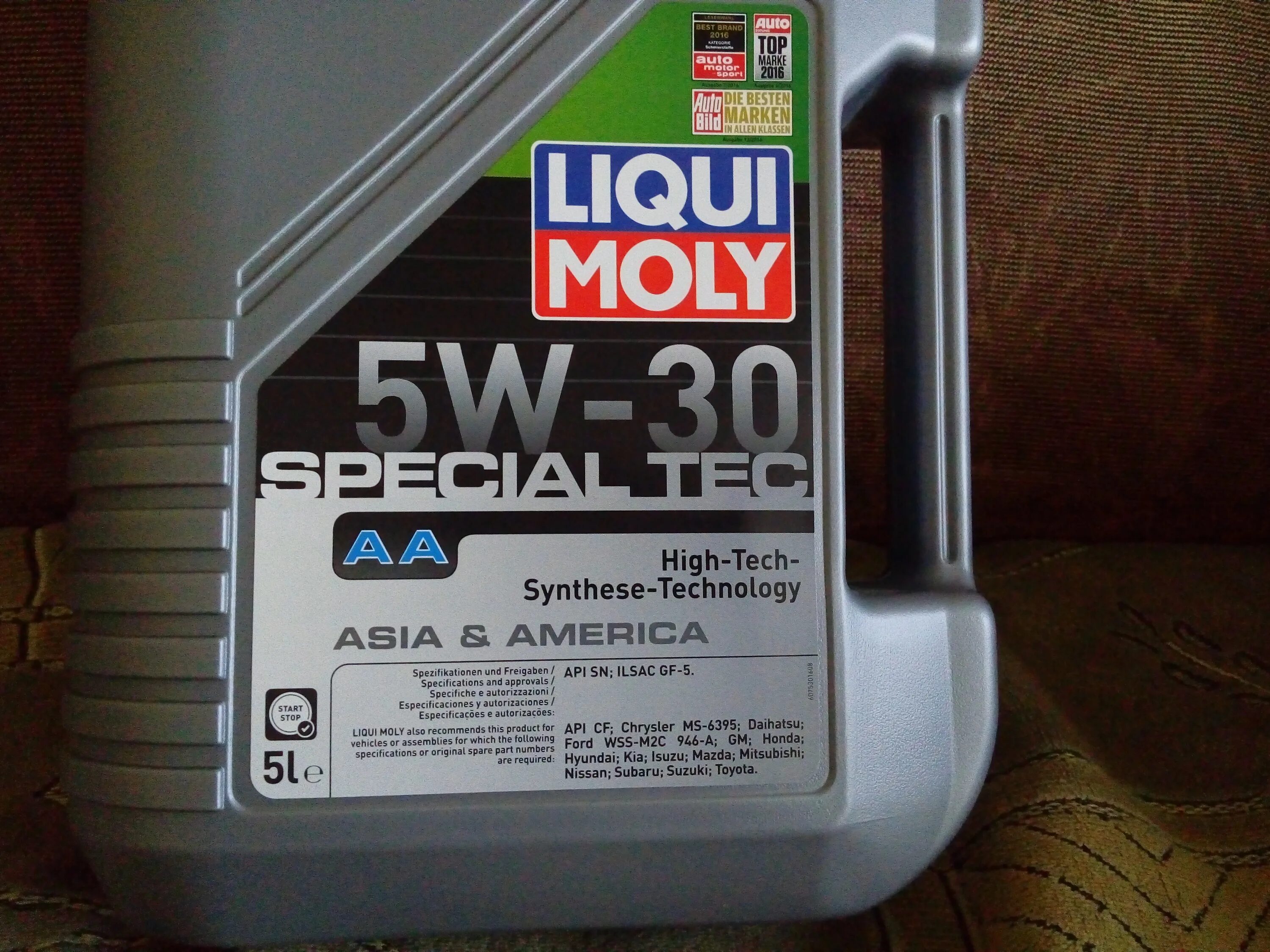 Motoröl Liqui Moly 5W40 Leichtlauf HighTech 3864 günstig online kaufen