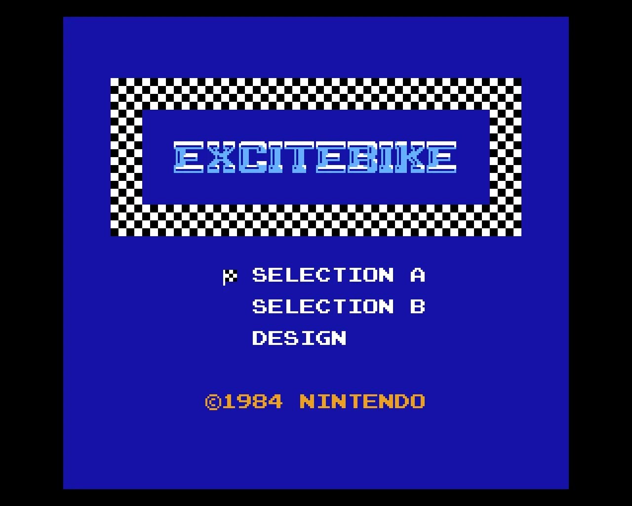 Мотоциклы на денди как называется. Excitebike денди. nes игра excitebike. excite bike dendy. игра денди мотокросс.