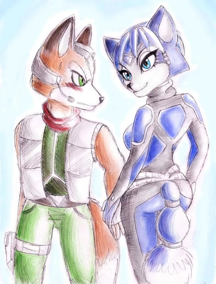 Furry star. Star Fox Фокс Макклауд. Фокс Макклауд фурри. Старфокс Кристалл и Фокс. Krystal Fox.