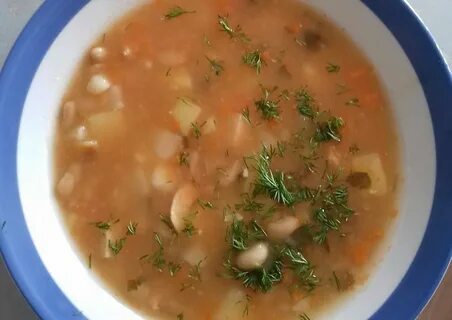 Рецепт суп фасолевый с мясом и картошкой