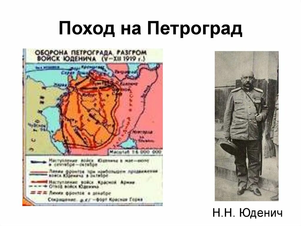 В гражданскую войну петроград контролировали. Наступление юденича на петроград 1919 карта. поход юденича на петроград 1919 на.