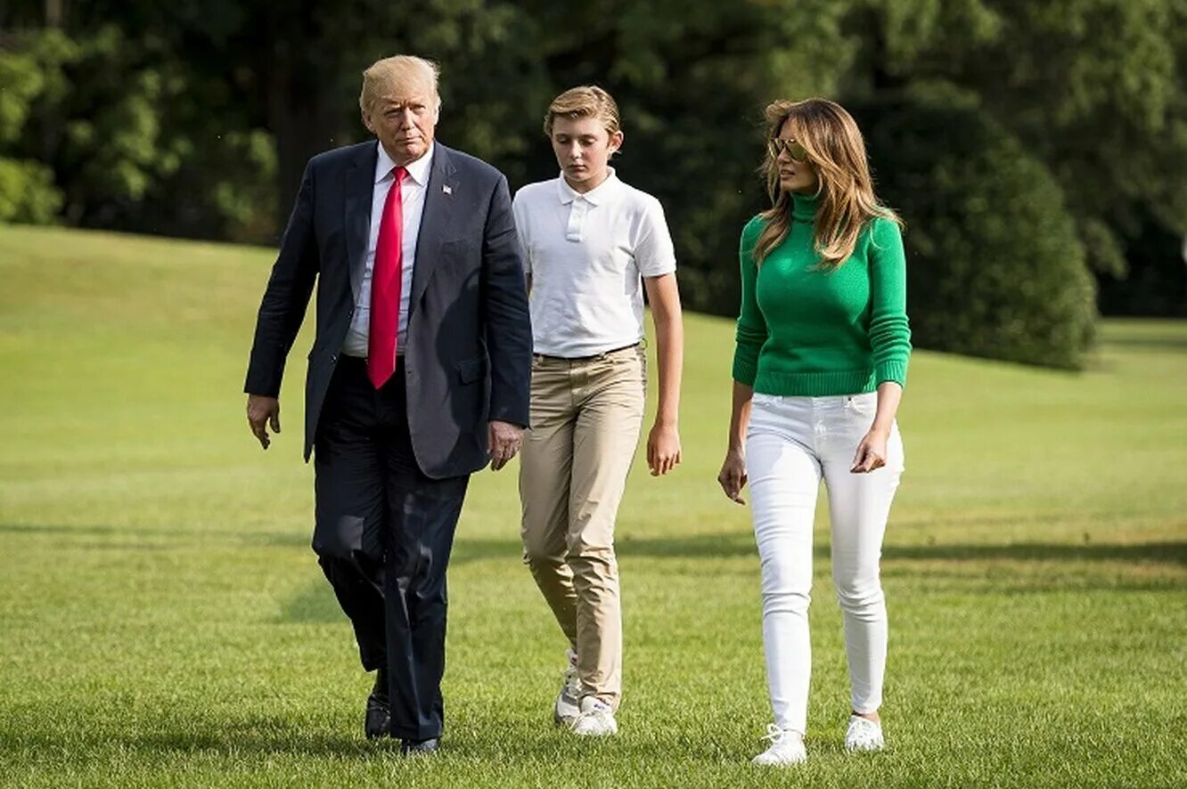 Младший сын трампа. Младший сын трампа