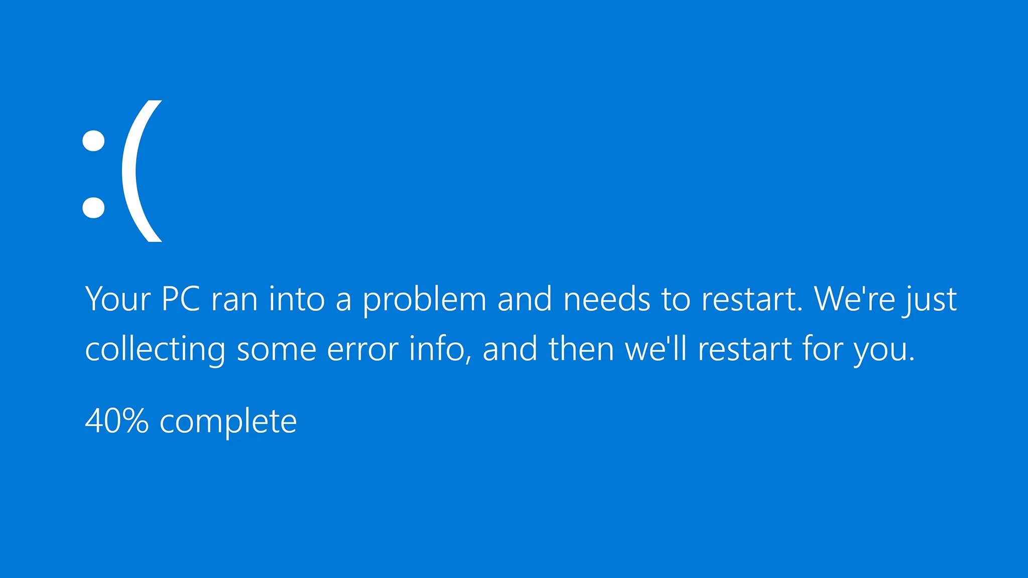 Video scheduler internal error