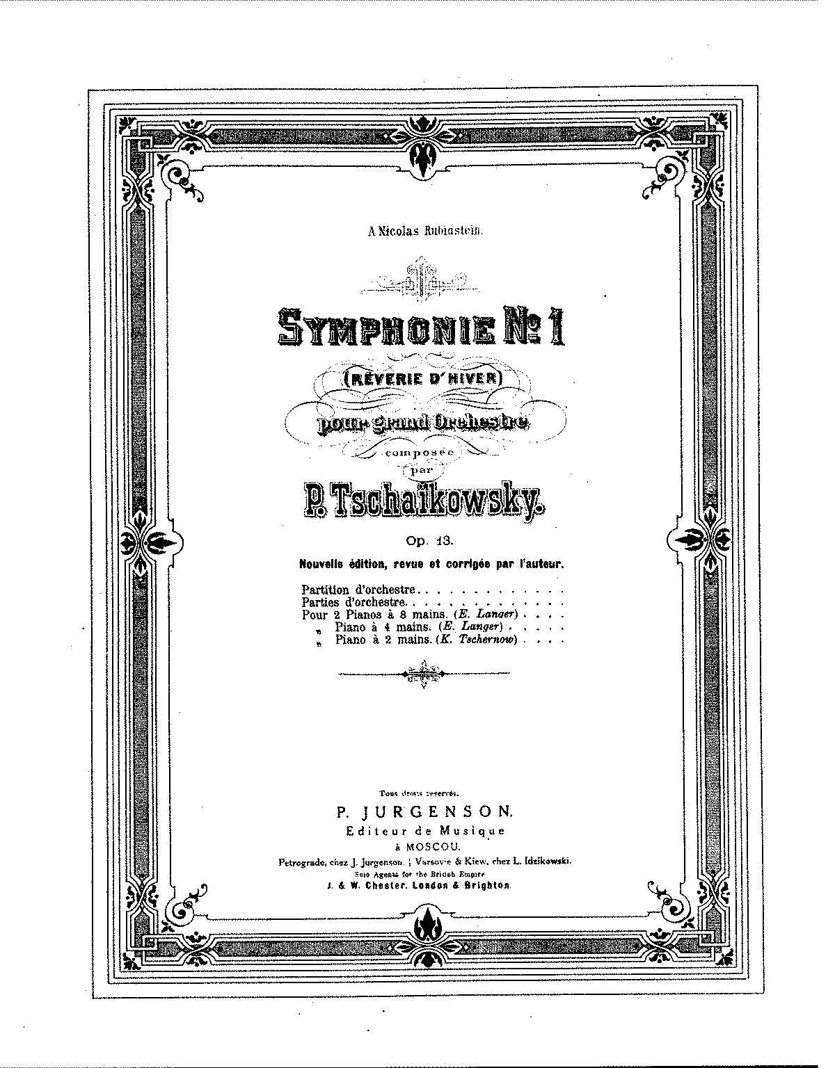 Клавир симфонии ноты. Чайковский симфония 1 партитура. Первая симфония Чайковского зимние грёзы. Чайковский симфония 1 Ноты для фортепиано.