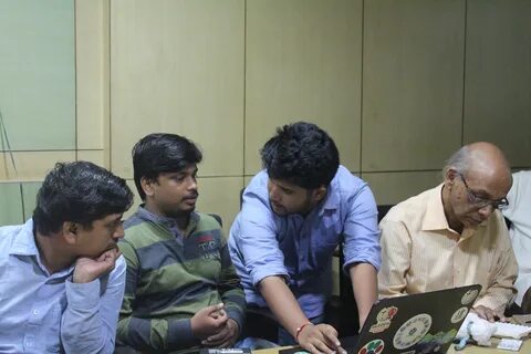 Bikash Ojha, Jnanaranjan Sahu, Sailesh Patnaik and Dr. Subas Chandra Rout.j...