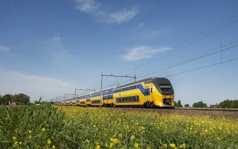 Many train