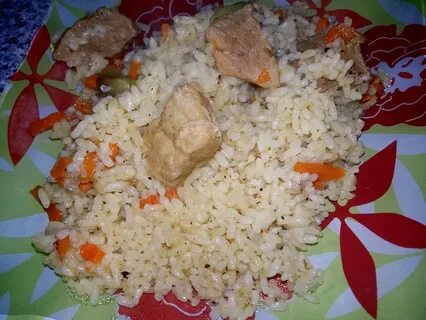 Рис со свининой вкусно