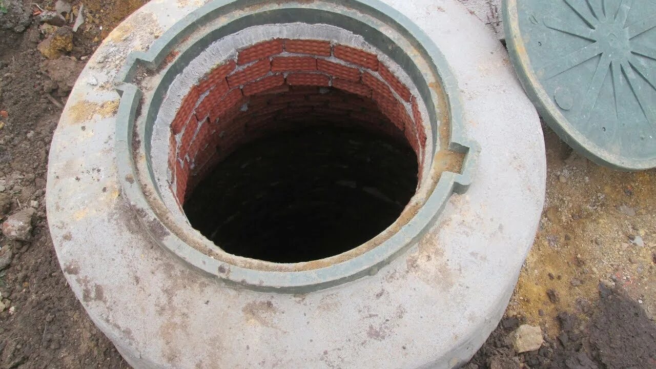 Кс 7. Колодец водопроводный из кирпича. 3 люк. Горловина колодца жб. 3 горловина для колодцев.