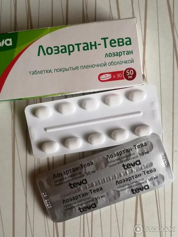 Отзыв о Препарат OZON "Лозартан" Работают как и предыдущие.