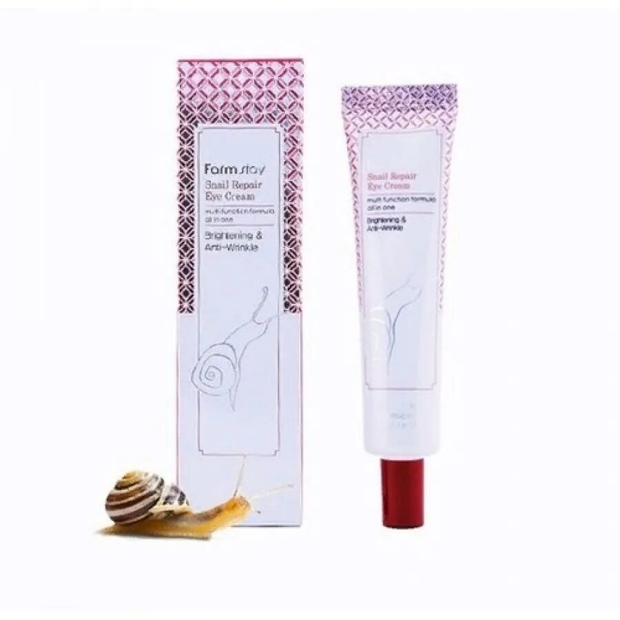 Farmstay крем для глаз Snail Repair Eye Cream. Крем для кожи вокруг глаз Farm stay Snail Repair Eye Cream 40 мл. ФМС Snail крем для глаз улиточный Farmstay Snail Repair Eye Cream 45мл. Farmstay крем вокруг глаз с улиткой. Крем для век с улиткой