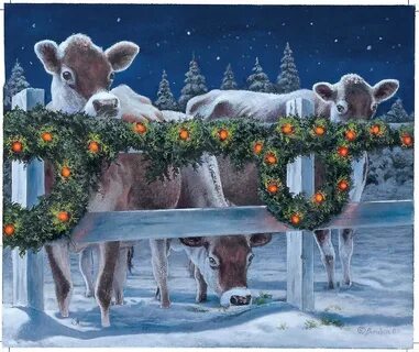 Корова новый год