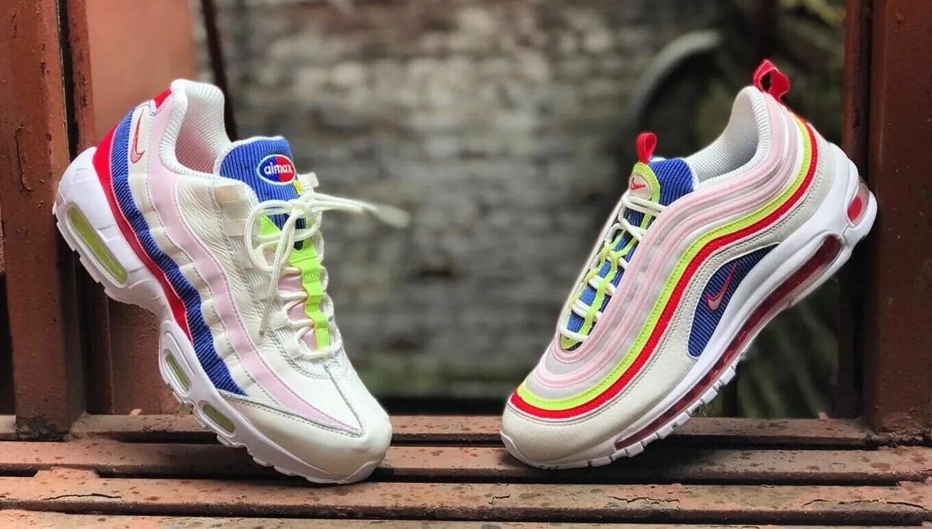 Air Max 95 97. Air Max 95 Panache. Nike Air Max 97 разноцветные. Nike 95 Sakura. Какие найки лучше