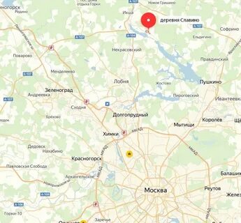 Горки карта