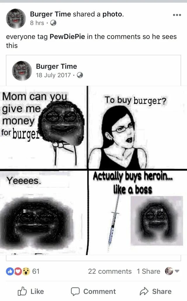 Could you give me a lift. Like a Boss Мем. Mom can you give me money. Мемы про герыч.