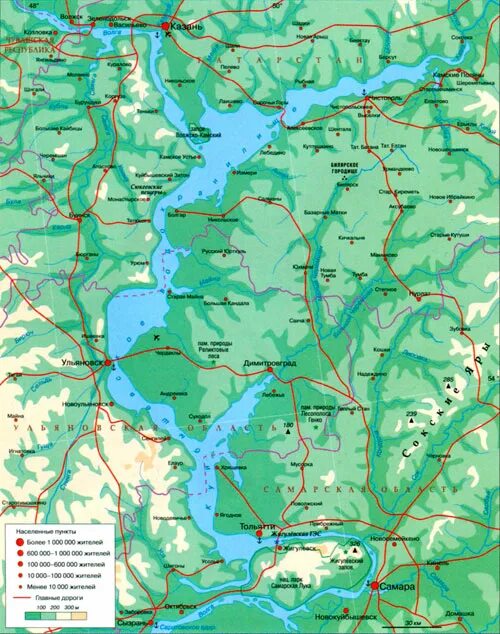 Куйбышевское водохранилище на карте. Река Волга Куйбышевское водохранилище. Куйбышевское водохранилище на карте России. Куйбышевское водохранилище на карте Ульяновской области.