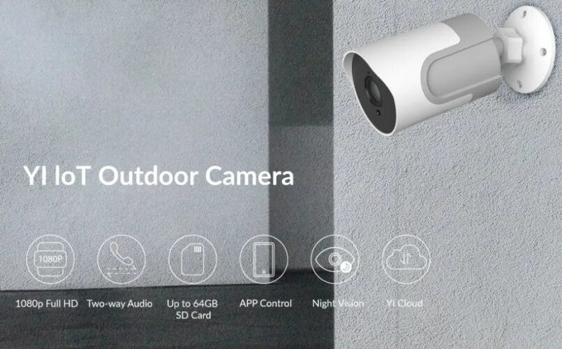 Ip Камера Xiaomi Yi Lot Outdoor Camera