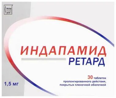 Индапамид побочка отзывы