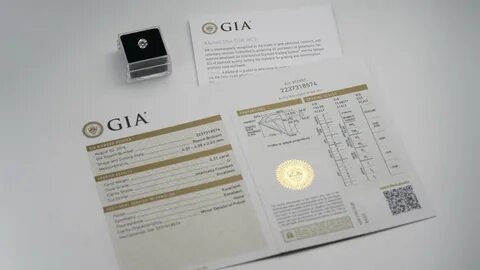 Сертификат gia