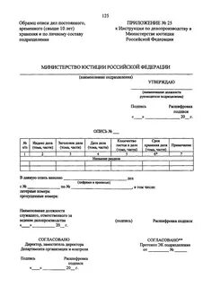 Инструкция по делопроизводству образец