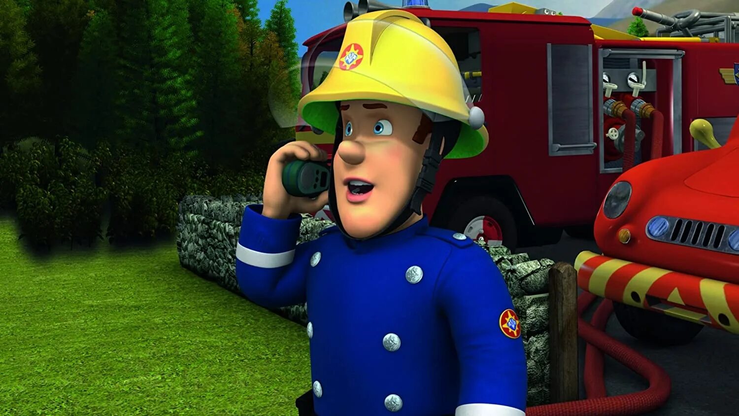 Включи про пожарную станцию. Пожарный Сэм - Fireman Sam. Карусель Телеканал пожарный Сэм.