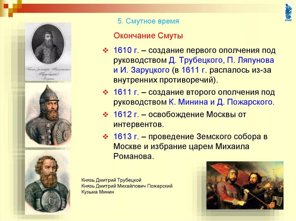 Смутное время вариант 2