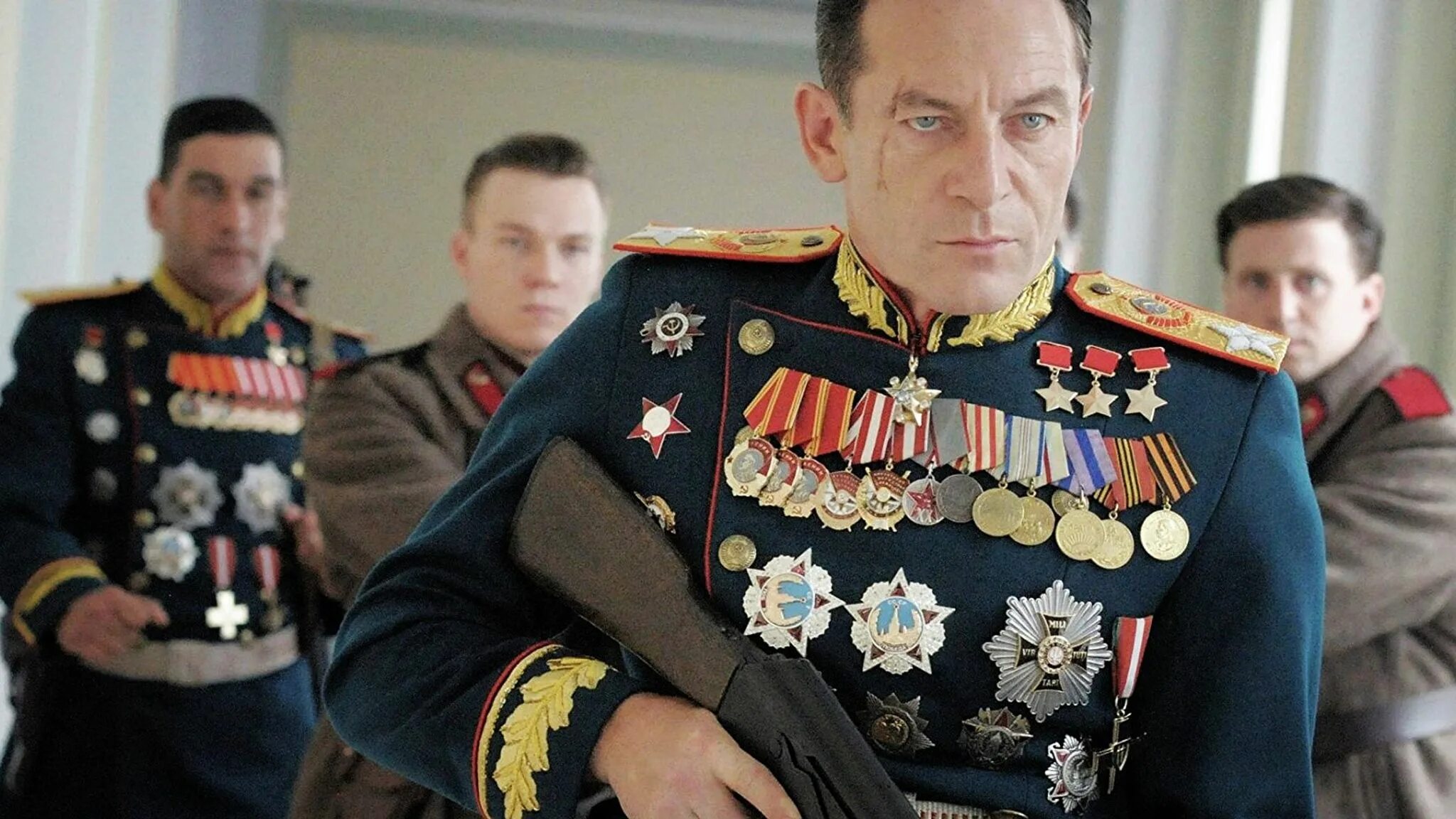 Death of stalin. Джейсон Айзекс Маршал Жуков. Смерть Сталина Жуков.