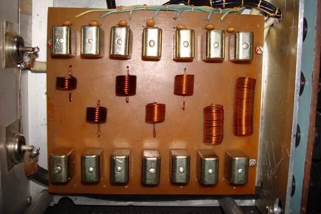 входные контура усилителя мощности