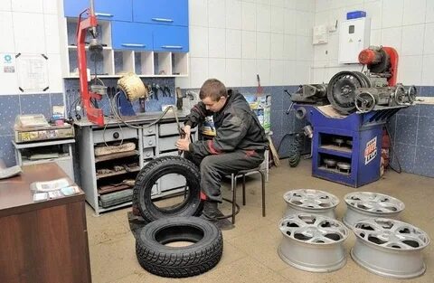 Шиномонтаж видное