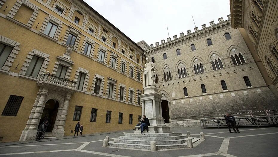 Monte paschi. Монте дей паски ди сиена. банк banca monte dei paschi di siena. старейший банк в мире.