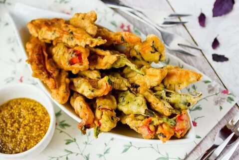 Овощи в кляре