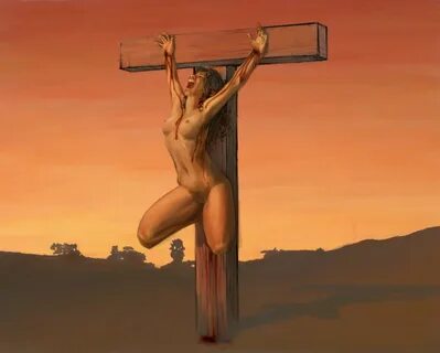 Erotic Crucified Women.