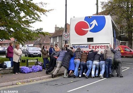 Bus down