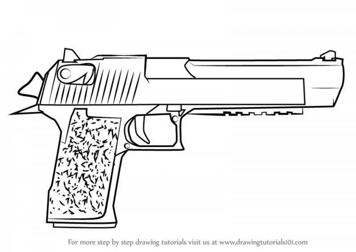 Дигл из бумаги. Чертёж пистолета Desert Eagle. Чертеж пистолета Дезерт игл. Чертеж пистолета ЮСП из стандофф 2.