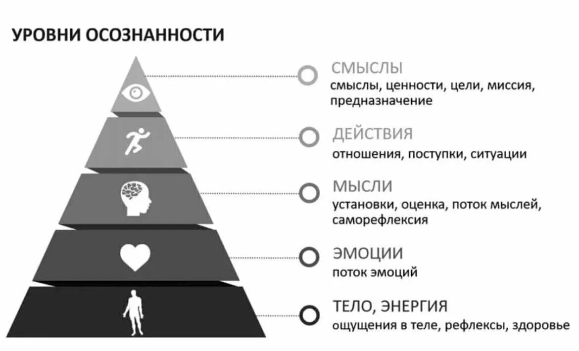 На определенном жизненном этапе. Уровни осознанности. Уровни сознания. Пирамида сознания уровни. Уровни человеческой жизни.