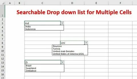 Search list