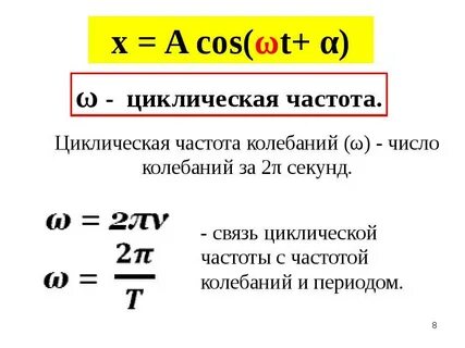 Что такое частота колебаний в физике