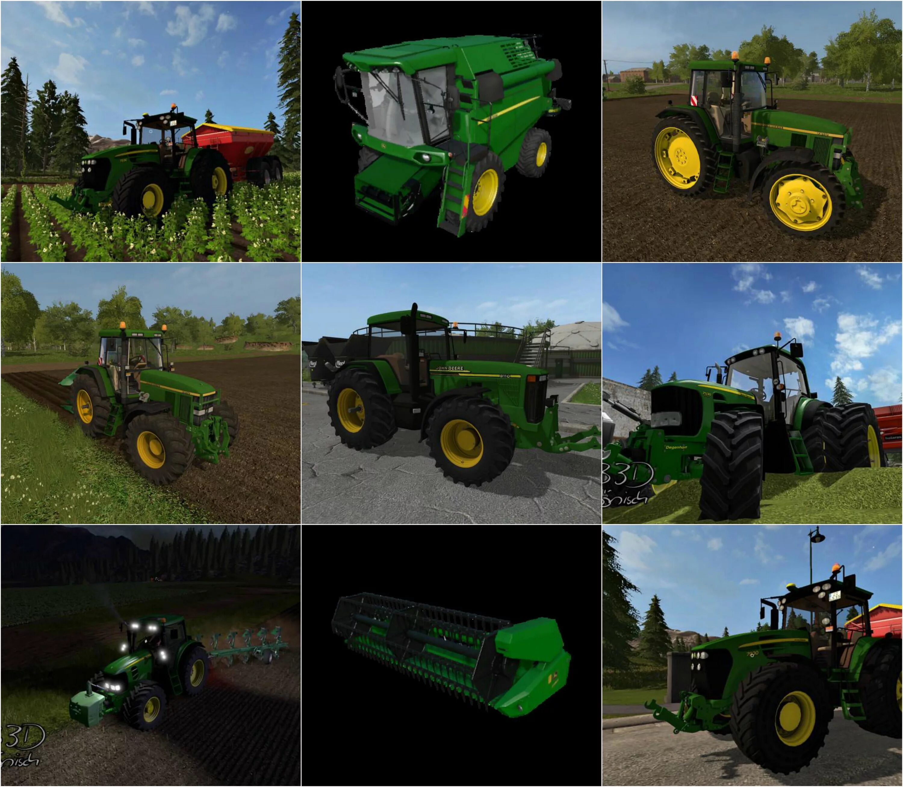 Как установить мод на фарминг симулятор. Fs 17 трактора john deere. john deere пак фс 17. трактор john deere pack для farming simulator 2013. моды john deere для fs17.