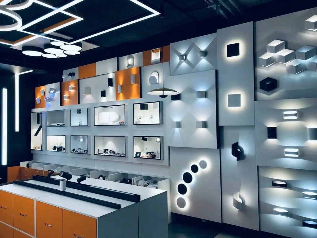 Swg шоу рум. Swg светодиодное освещение светильники. интерьер магазина электротоваров. магазин светодиодного освещения. магазин светодиодного освещения.