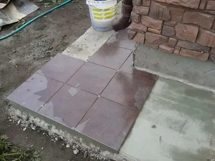 Раствор для уличной плитки