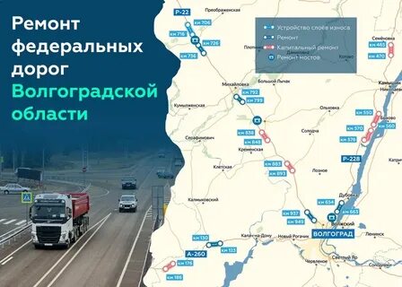 Автомобильная дорога волгоград