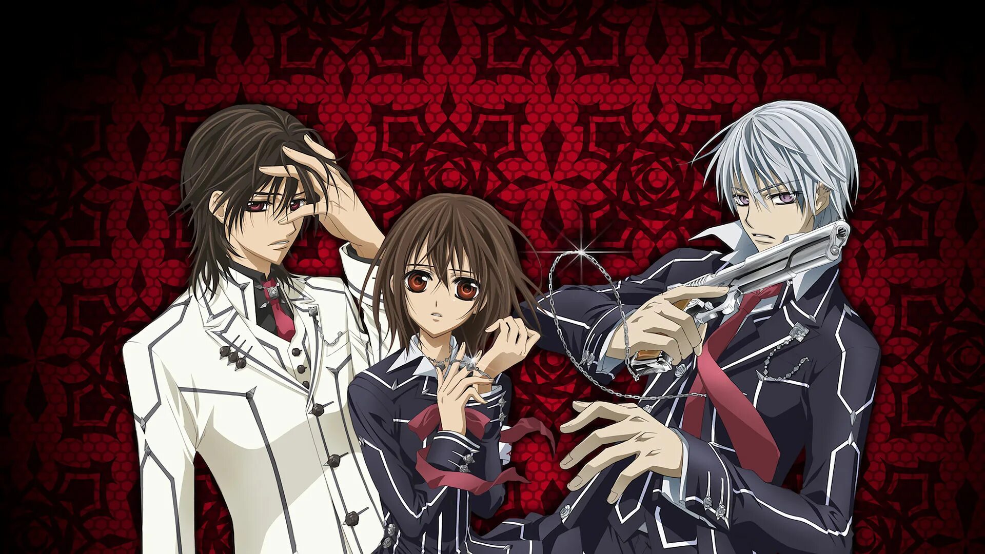 Включи вампиры 1. Рыцарь-вампир / Vampire Knight. Академия кросс рыцарь вампир.